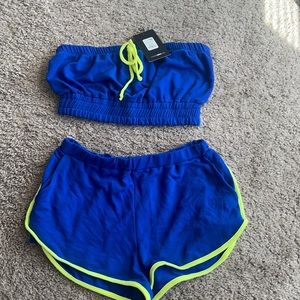 Fashion Nova 2 piece Short Set